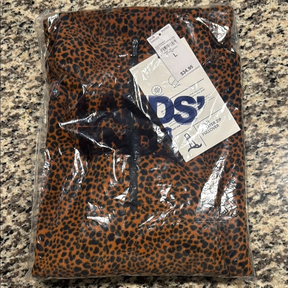 🆕 Lands’ End Quater Zip Fleece Women's Top. L. NWT!! - Picture 6 of 7